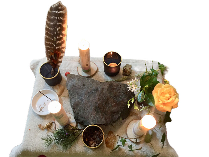 solstice altar 1